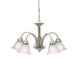 Wynberg Chandelier 5-Light in Brushed Nickel