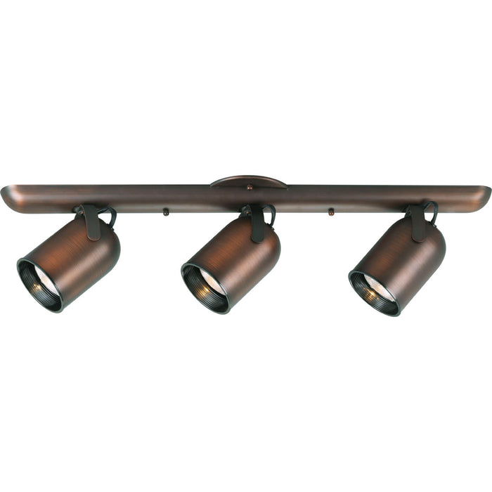 3-Light Multi Directional Roundback Wall/Ceiling Fixture in Urban Bronze
