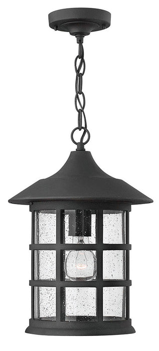 Freeport Large Hanging Lantern in Black