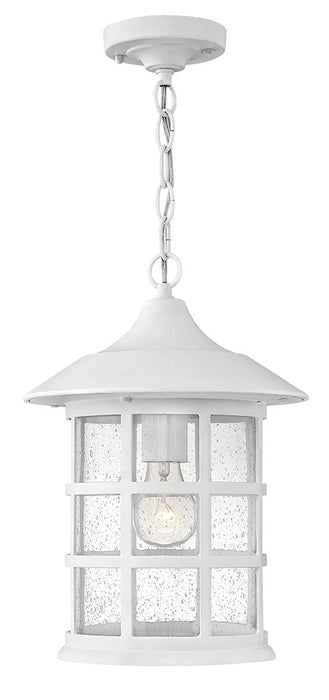 Freeport Large Hanging Lantern in Classic White