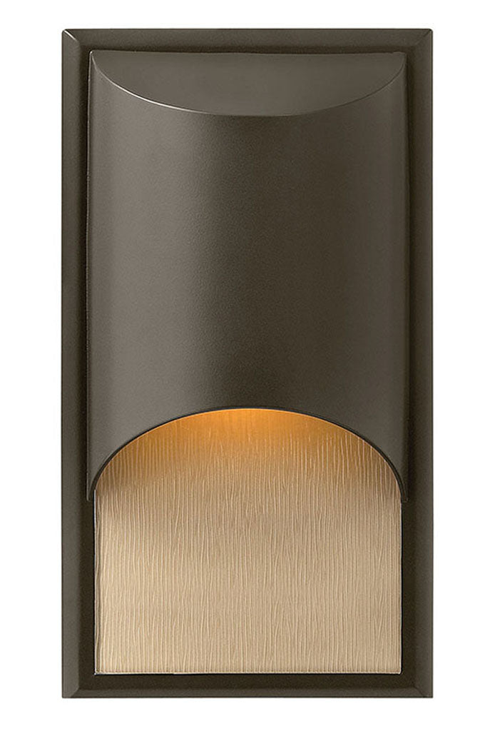 Cascade Small Wall Mount Lantern in Bronze