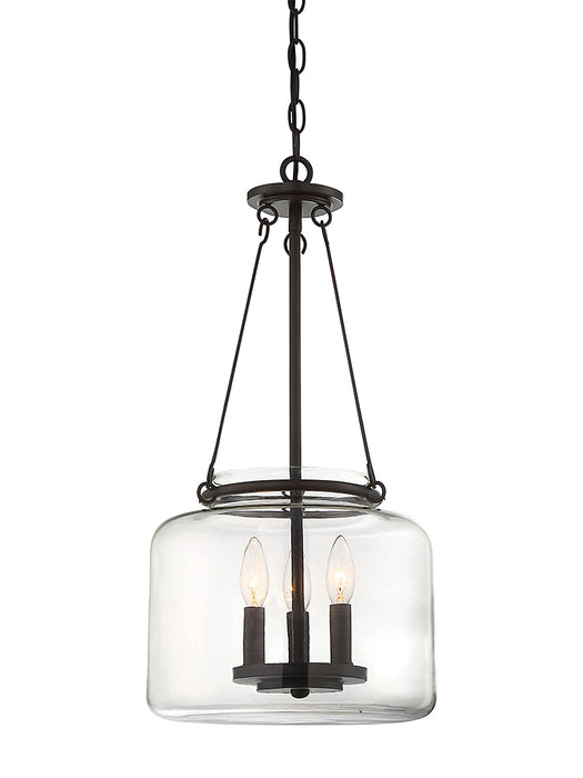 Akron 3-Light Pendant in English Bronze - Lamps Expo
