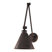 Exeter 1 Light Wall Sconce in Old Bronze
