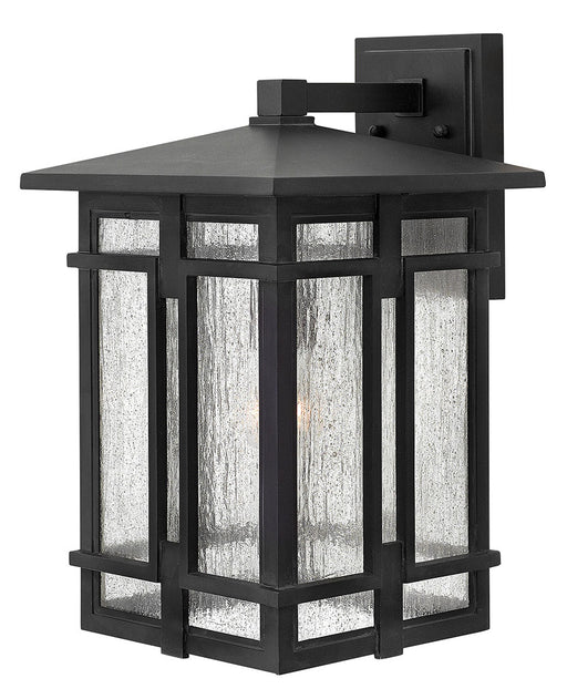 Tucker Large Wall Mount Lantern in Museum Black