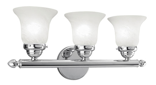 Neptune 3 Light Bath Vanity in Polished Chrome