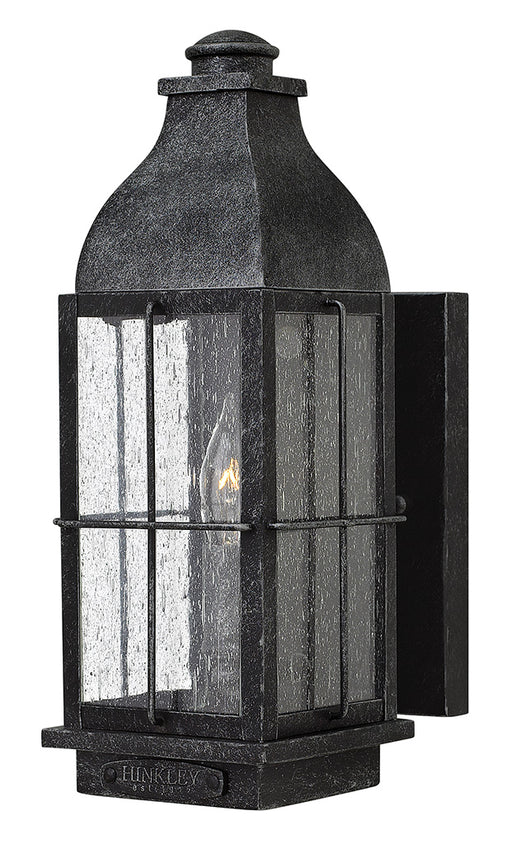 Bingham Small Wall Mount Lantern in Greystone