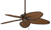 Windpointe 52 inch Fan in Rust with Antique Narrow Oval Blades