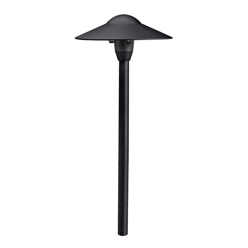 Path & Spread 1-Light 12V in Textured Black