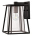 Walker Small Wall Mount Lantern in Black