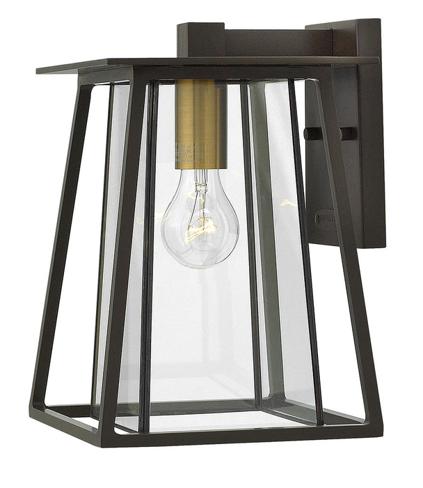 Walker Small Wall Mount Lantern in Buckeye Bronze