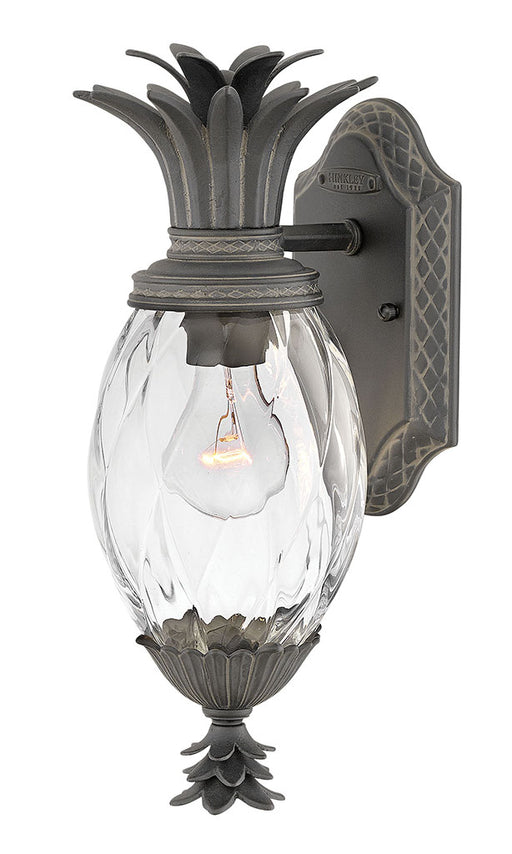 Plantation Extra Small Wall Mount Lantern in Museum Black