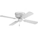 Airpro Hugger 42" 4-Blade Ceiling Fan in White