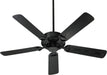Estate Patio Traditional Patio Fan in Matte Black