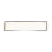Argon (l) Wall Fixture in Brushed Steel Finish