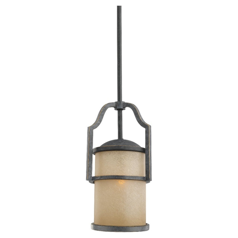 Roslyn - 1-Light Mini-Pendant in Flemish Bronze - Lamps Expo