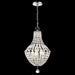 Braiden 4-Light Pendant in Chrome & Clear Crystal Accents - Lamps Expo