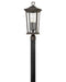 Bromley Large Post or Pier Mount Lantern in Oil Rubbed Bronze