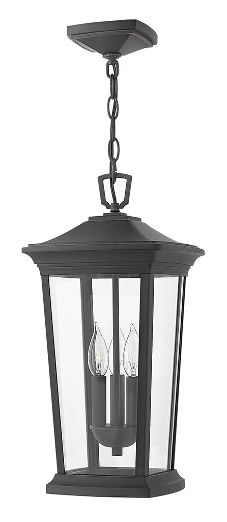 Bromley Large Hanging Lantern in Museum Black