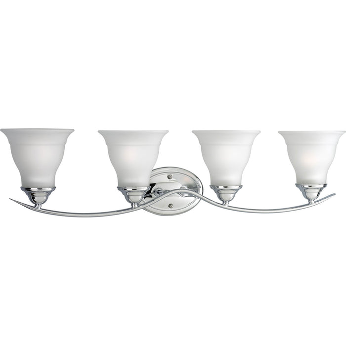 Trinity 4-Light Bath Bracket in Polished Chrome