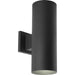 Outdoor Up/Down Wall Cylinder in Black