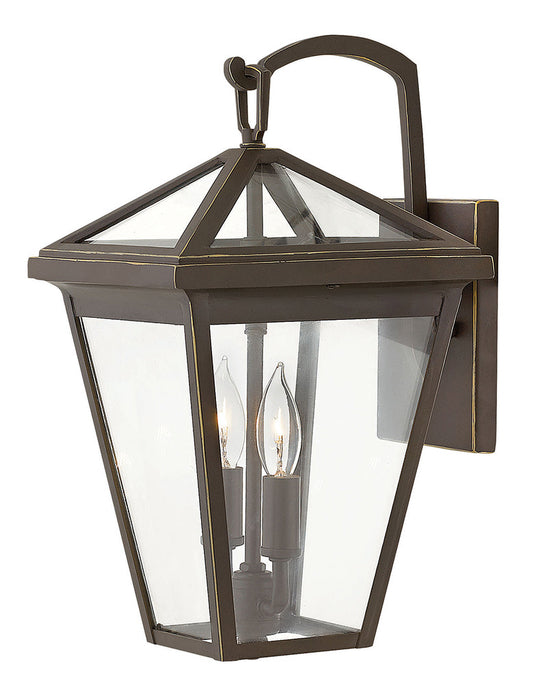 Alford Place Small Wall Mount Lantern in Oil Rubbed Bronze