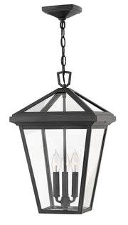 Alford Place Large Hanging Lantern in Museum Black
