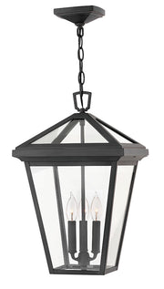 Alford Place Large Hanging Lantern in Museum Black