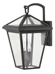 Alford Place Medium Wall Mount Lantern in Museum Black
