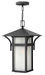 Harbor Large Hanging Lantern in Satin Black