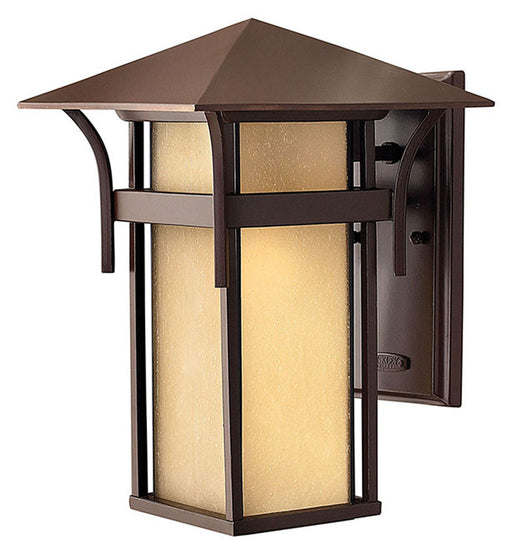 Harbor Medium Wall Mount Lantern in Anchor Bronze