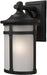 St. Moritz Outdoor Wall Light In Black
