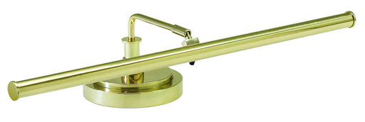 Upright Piano Lamp 19 Inch LED in Polished Brass
