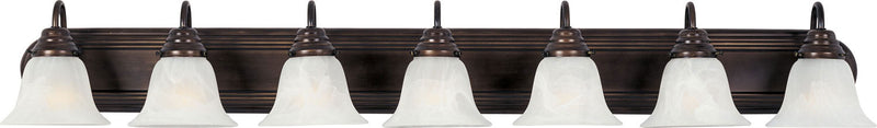 Essentials 7-Light Bath Sconce in Oil Rubbed Bronze