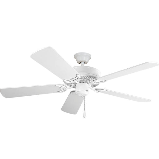 Basic-Max 52" Ceiling Fan in Matte White from Maxim, item number 89905MW
