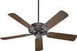 Pinnacle Traditional Ceiling Fan in Oiled Bronze