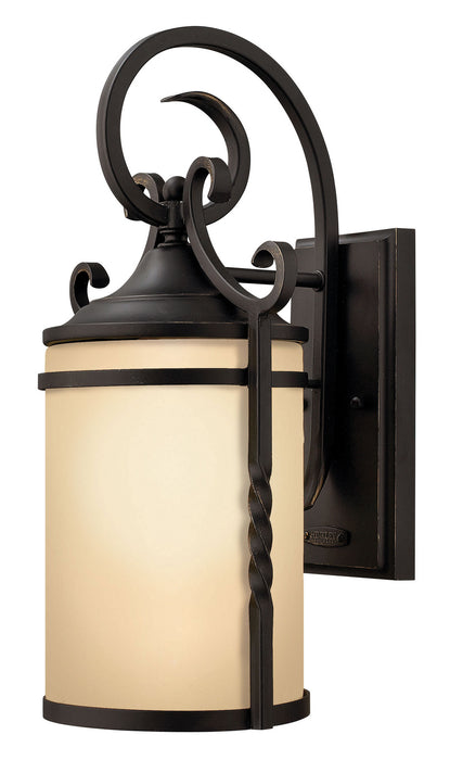 Casa Small Wall Mount Lantern in Olde Black