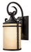 Casa Small Wall Mount Lantern in Olde Black