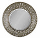 Uttermost's Alita Champagne Woven Metal Mirror Designed by Carolyn Kinder