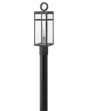 Porter Medium Post or Pier Mount Lantern in Aged Zinc