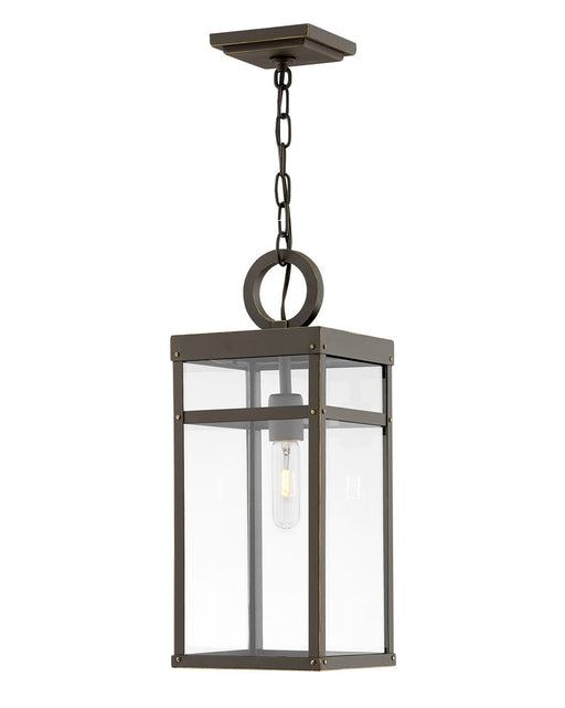 Porter Medium Hanging Lantern in Oil Rubbed Bronze
