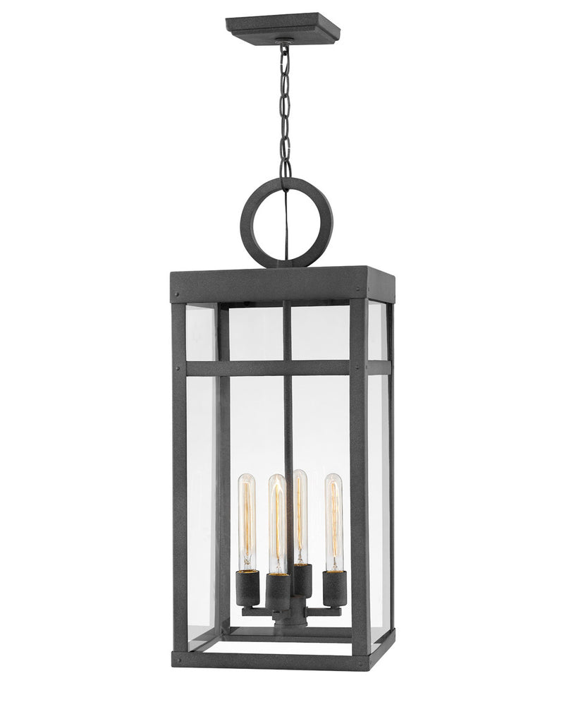 Porter Large Single Tier in Aged Zinc