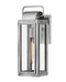Sag Harbor Small Wall Mount Lantern in Antique Brushed Aluminum