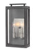 Sutcliffe Medium Wall Mount Lantern in Aged Zinc