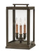Sutcliffe Large Pier Mount Lantern in Oil Rubbed Bronze
