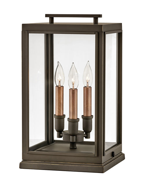 Sutcliffe Large Pier Mount Lantern in Oil Rubbed Bronze