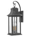 Adair Medium Wall Mount Lantern in Aged Zinc
