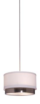 Scandia Pendant in Brushed Nickel - Lamps Expo