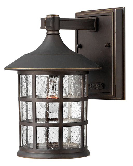 Freeport Small Wall Mount Lantern in Oil Rubbed Bronze