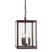 Rogelio 3-Light Pendant in Oil rubbed bronze