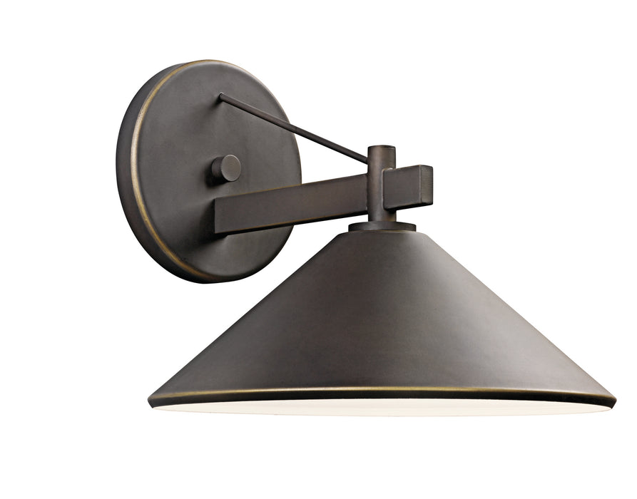 Ripley Indoor/Outdoor Wall 1-Light in Olde Bronze